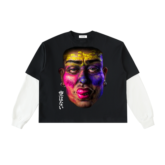 " The Last War" Layered Sleeve T-Shirt