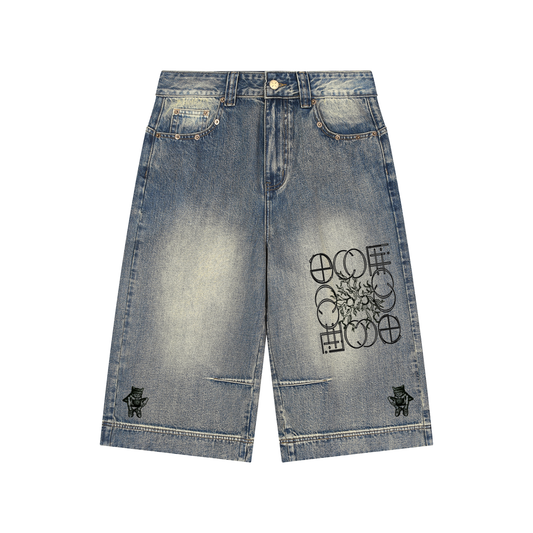 "OG Yadigs" Denim Shorts